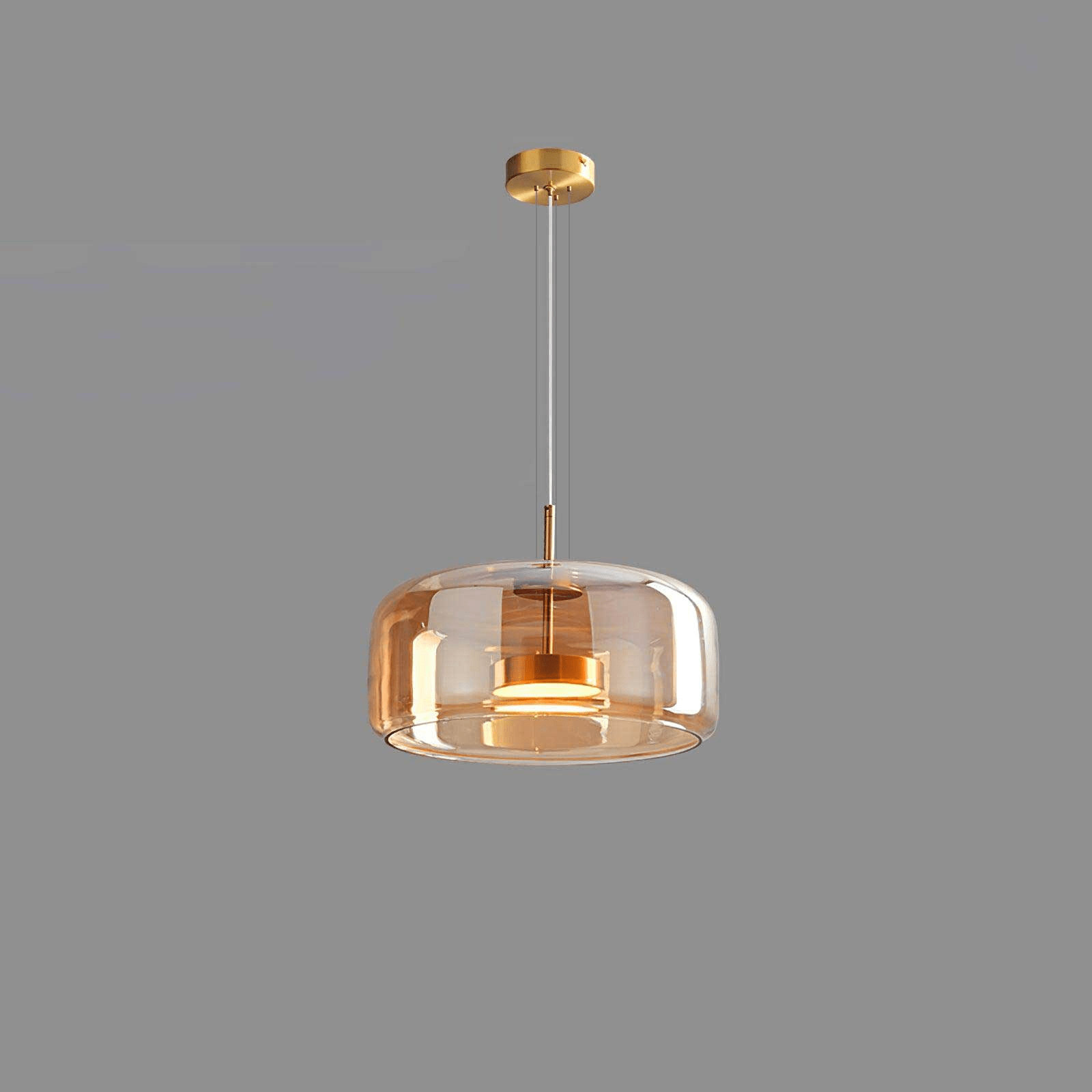 Obsidian Lampe Pendante en Verre Moderne - Neutralighting