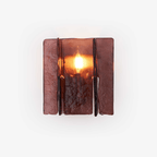 Solanic Lampe Murale Artistique en Verre Élégante - Neutralighting