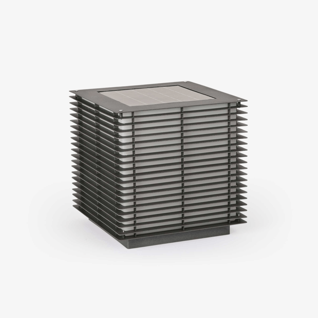 Eryon Lampe Solaire À Grille Extérieure - Neutralighting