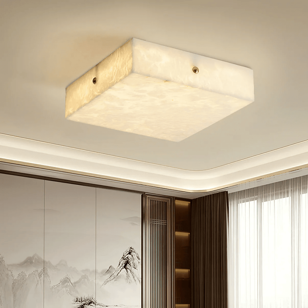 Vephaeth Lampe Plafonnier en Albâtre Minimaliste - Neutralighting