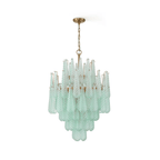 Aurora Lustre Goutte Texturé Verre Élégant - Neutralighting