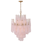 Aurora Lustre Goutte Texturé Verre Élégant - Neutralighting