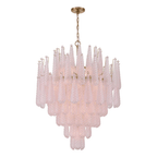 Aurora Lustre Goutte Texturé Verre Élégant - Neutralighting