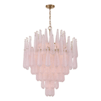Aurora Lustre Goutte Texturé Verre Élégant - Neutralighting
