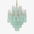 Aurora Lustre Goutte Texturé Verre Élégant - Neutralighting