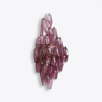 Aurora Luminaire Mural Ambre Diamant Polyèdre Vintage - Neutralighting