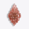 Aurora Luminaire Mural Ambre Diamant Polyèdre Vintage - Neutralighting