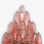 Aurora Luminaire Mural Ambre Diamant Polyèdre Vintage - Neutralighting