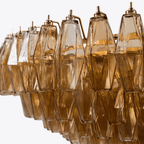 Aurora Lustre Étagé Ambre Verre - Neutralighting