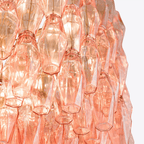 Aurora Lustre Tambour Ambre Verre - Neutralighting