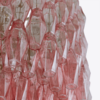 Aurora Lustre Tambour Ambre Verre - Neutralighting