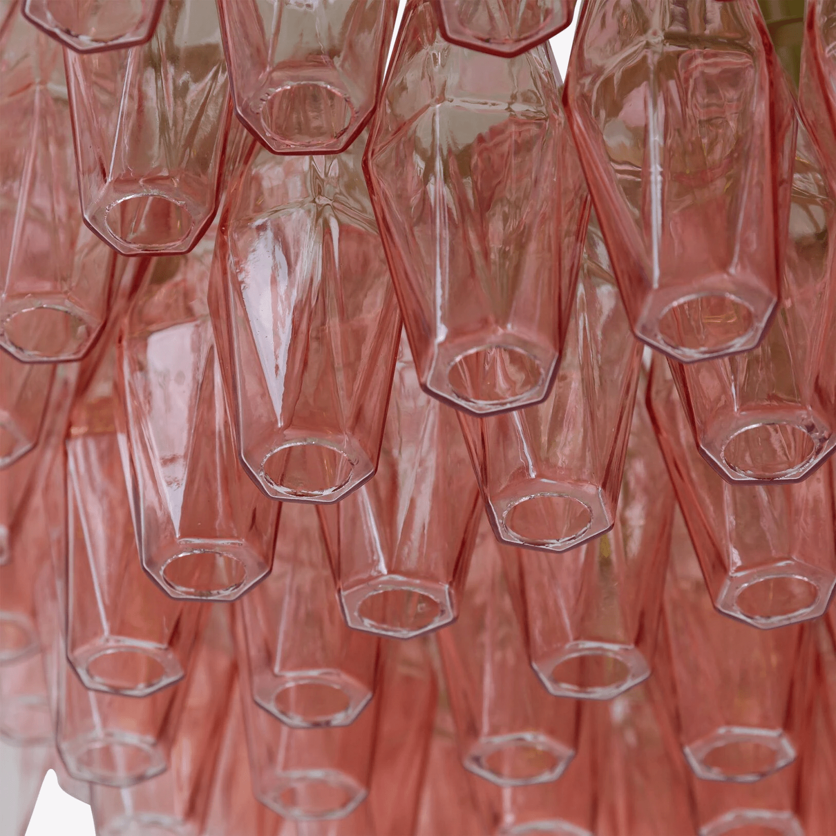 Aurora Lustre Tambour Ambre Verre - Neutralighting