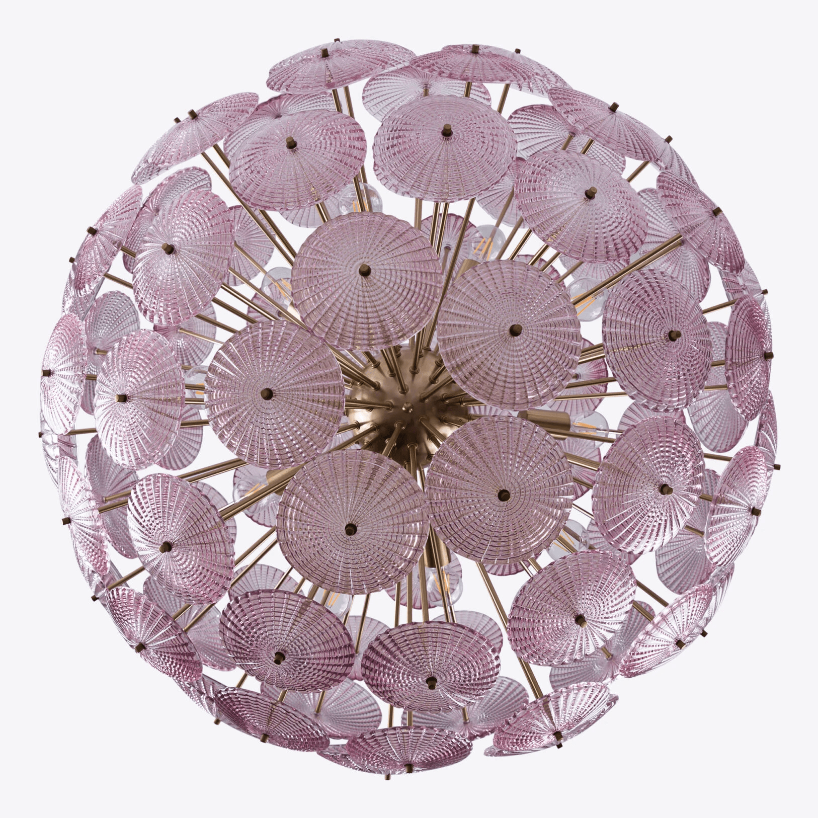 Aurora Lustre Sputnik Pissenlit Éclat Verre - Neutralighting