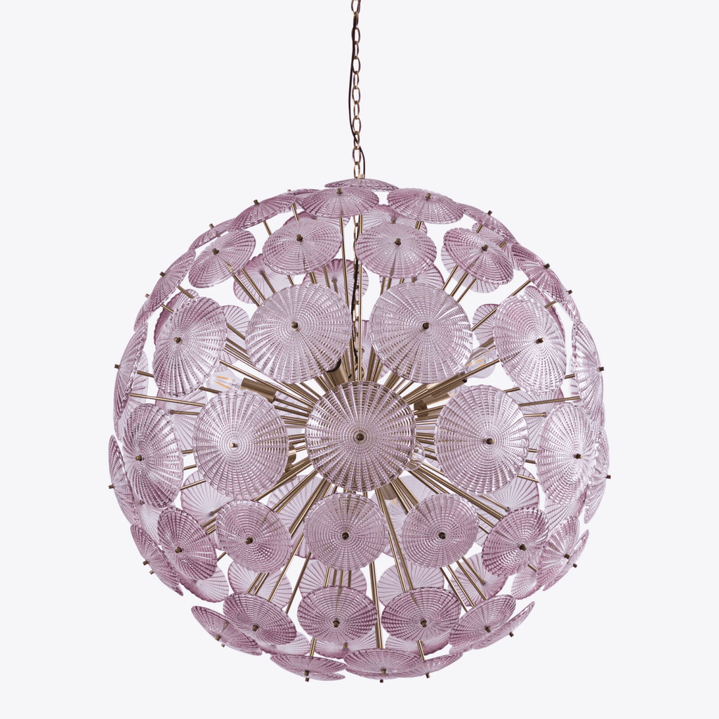 Aurora Lustre Sputnik Pissenlit Éclat Verre - Neutralighting