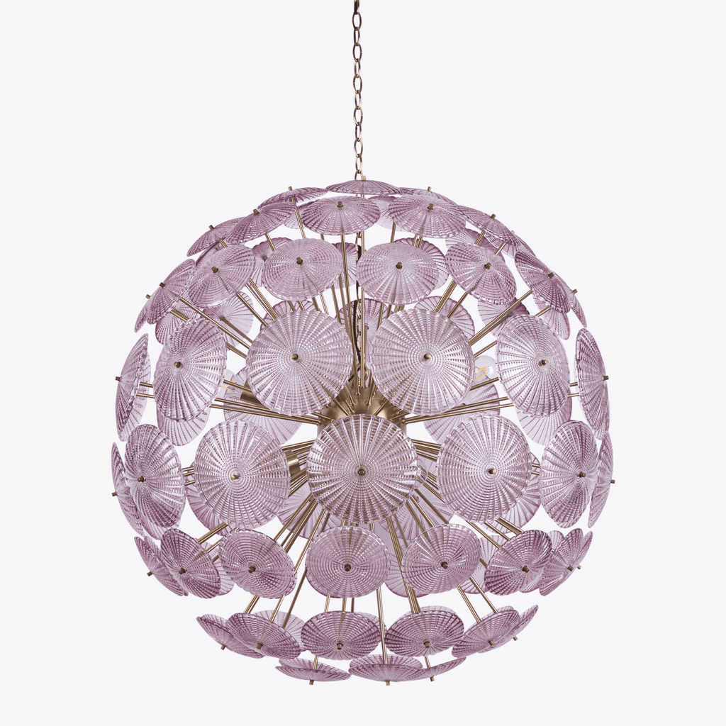 Aurora Lustre Sputnik Pissenlit Éclat Verre - Neutralighting