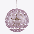 Aurora Lustre Sputnik Pissenlit Éclat Verre - Neutralighting