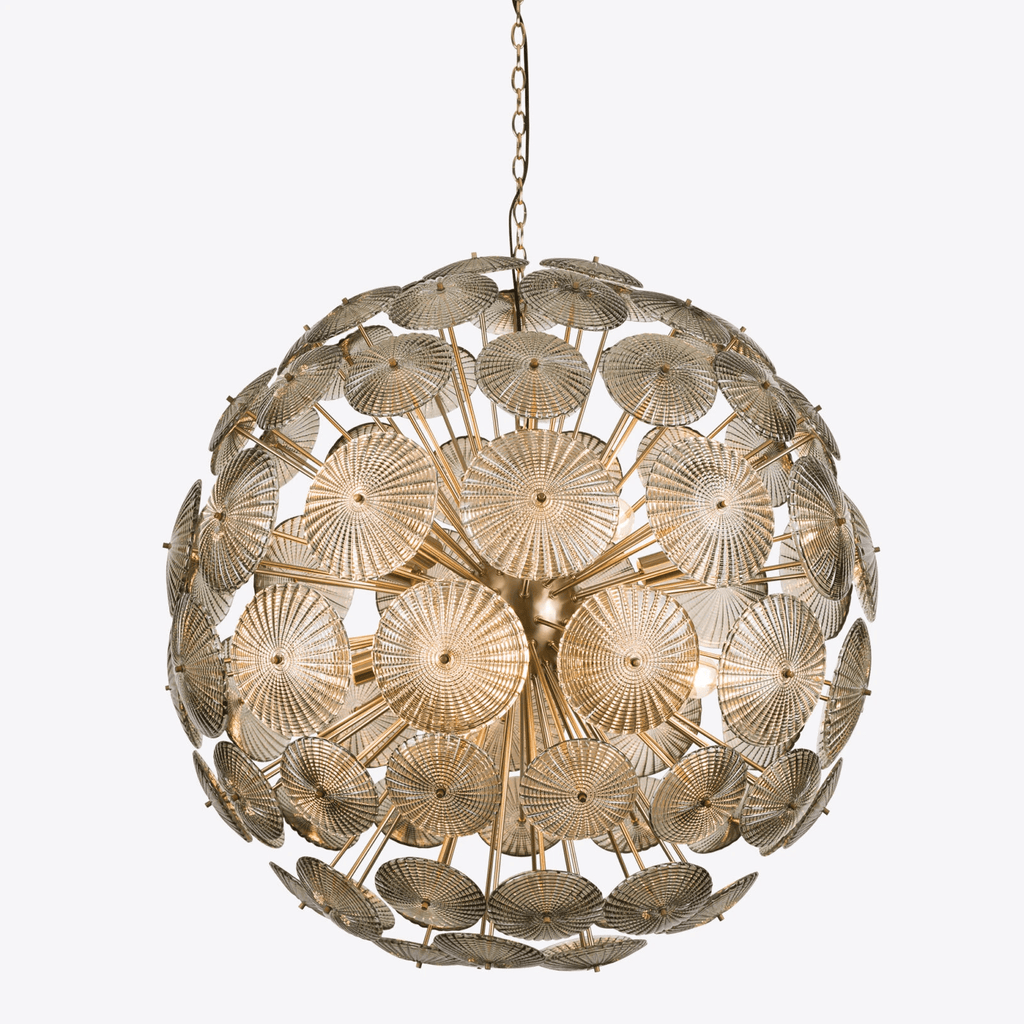 Aurora Lustre Sputnik Pissenlit Éclat Verre - Neutralighting