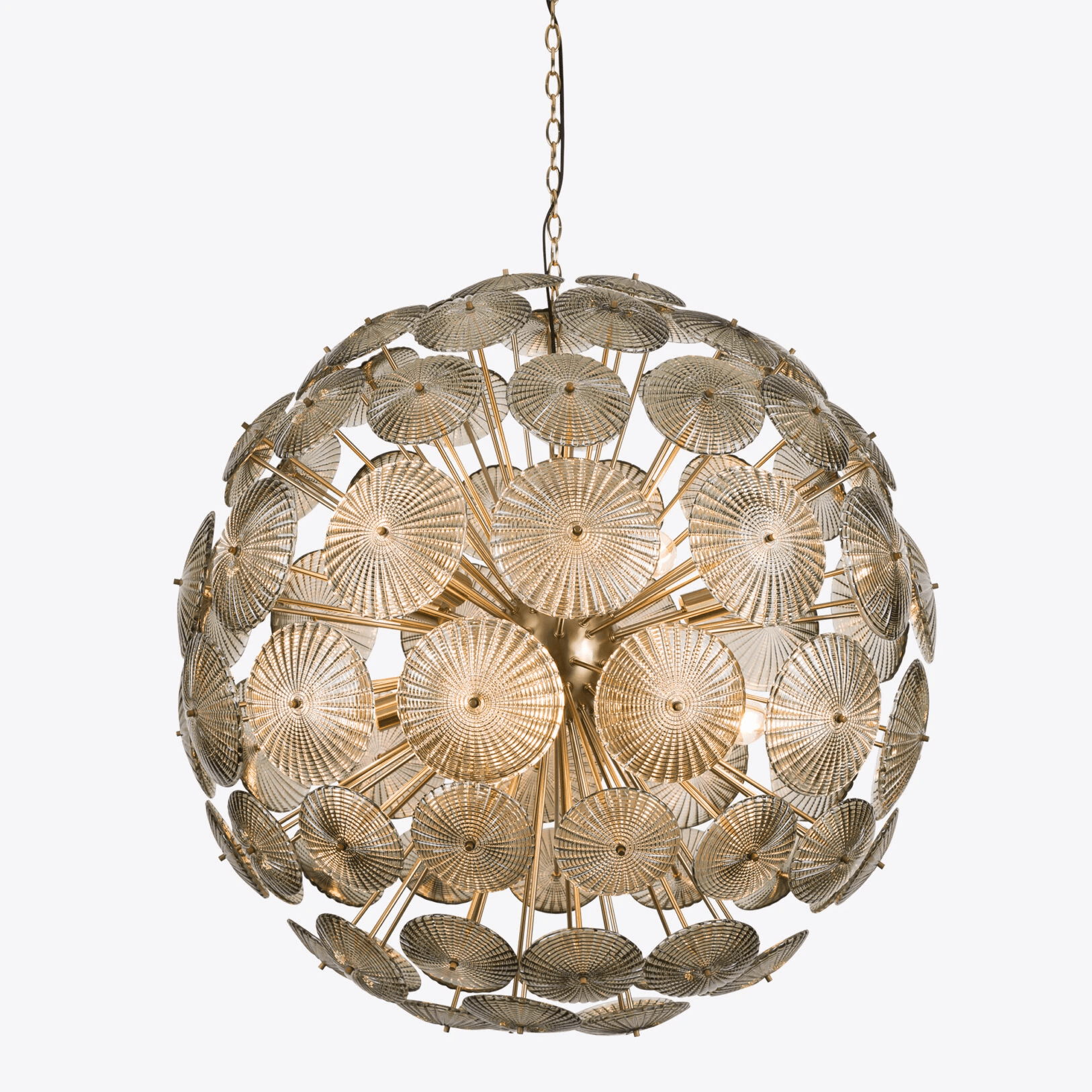 Aurora Lustre Sputnik Pissenlit Éclat Verre - Neutralighting