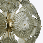 Aurora Lustre Sputnik Pissenlit Éclat Verre - Neutralighting