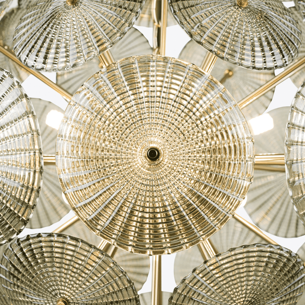 Aurora Lustre Sputnik Pissenlit Éclat Verre - Neutralighting