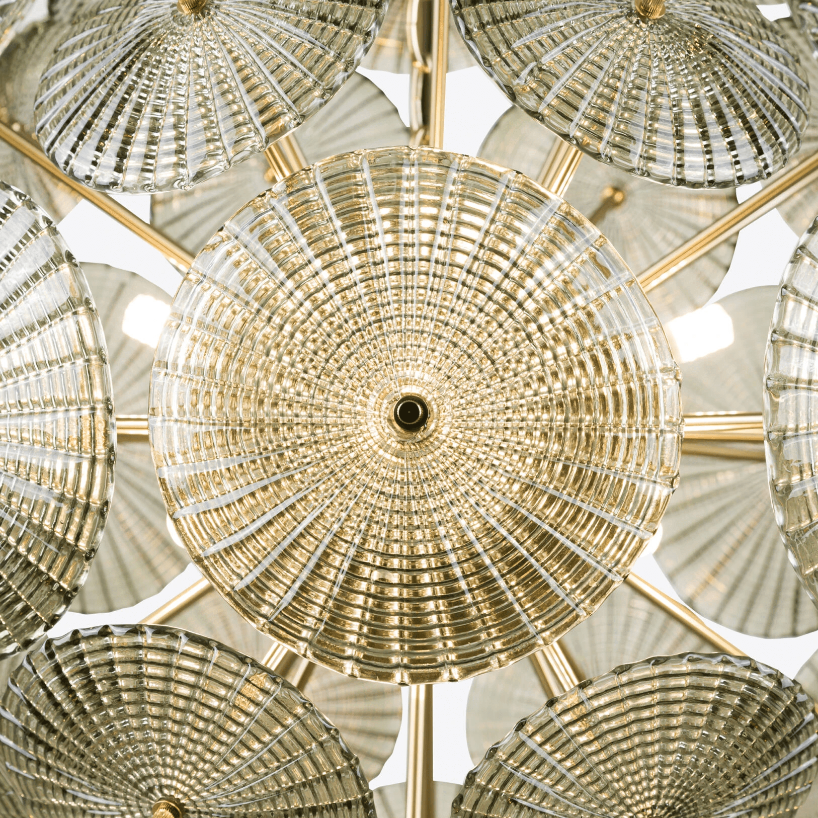 Aurora Lustre Sputnik Pissenlit Éclat Verre - Neutralighting