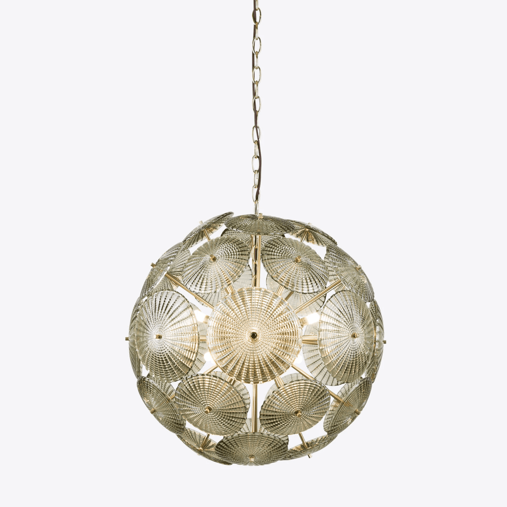 Aurora Lustre Sputnik Pissenlit Éclat Verre - Neutralighting