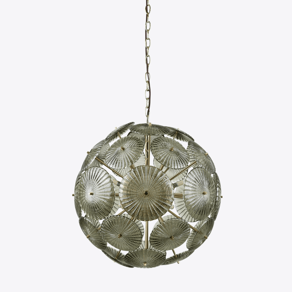 Aurora Lustre Sputnik Pissenlit Éclat Verre - Neutralighting
