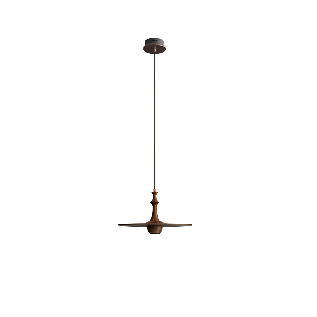 Spindle Lampe Pendante en Bois Tournante - Neutralighting