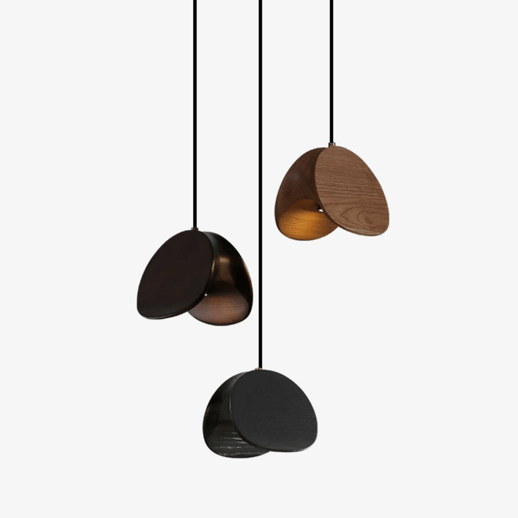 Tavro Lampe Pendante en Bois Minimaliste - Neutralighting