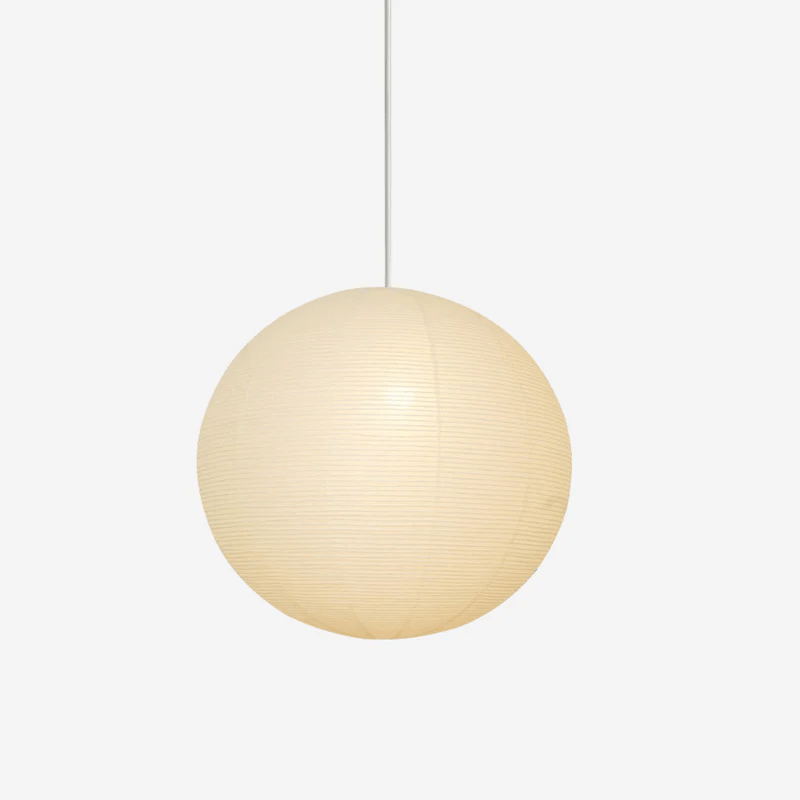 Solara Suspension Bambou Papier Washi Ronde - Neutralighting
