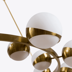 Lumina Lustre Moderne en Laiton Sphere - Neutralighting