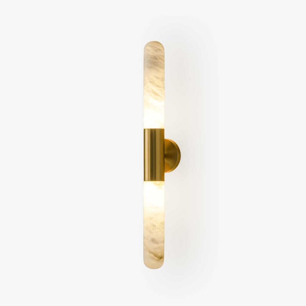 Evtalos Applique Murale Cylindrique en Albâtre - Neutralighting