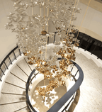 Nephele Chandelier Feuille en Cristal - Neutralighting