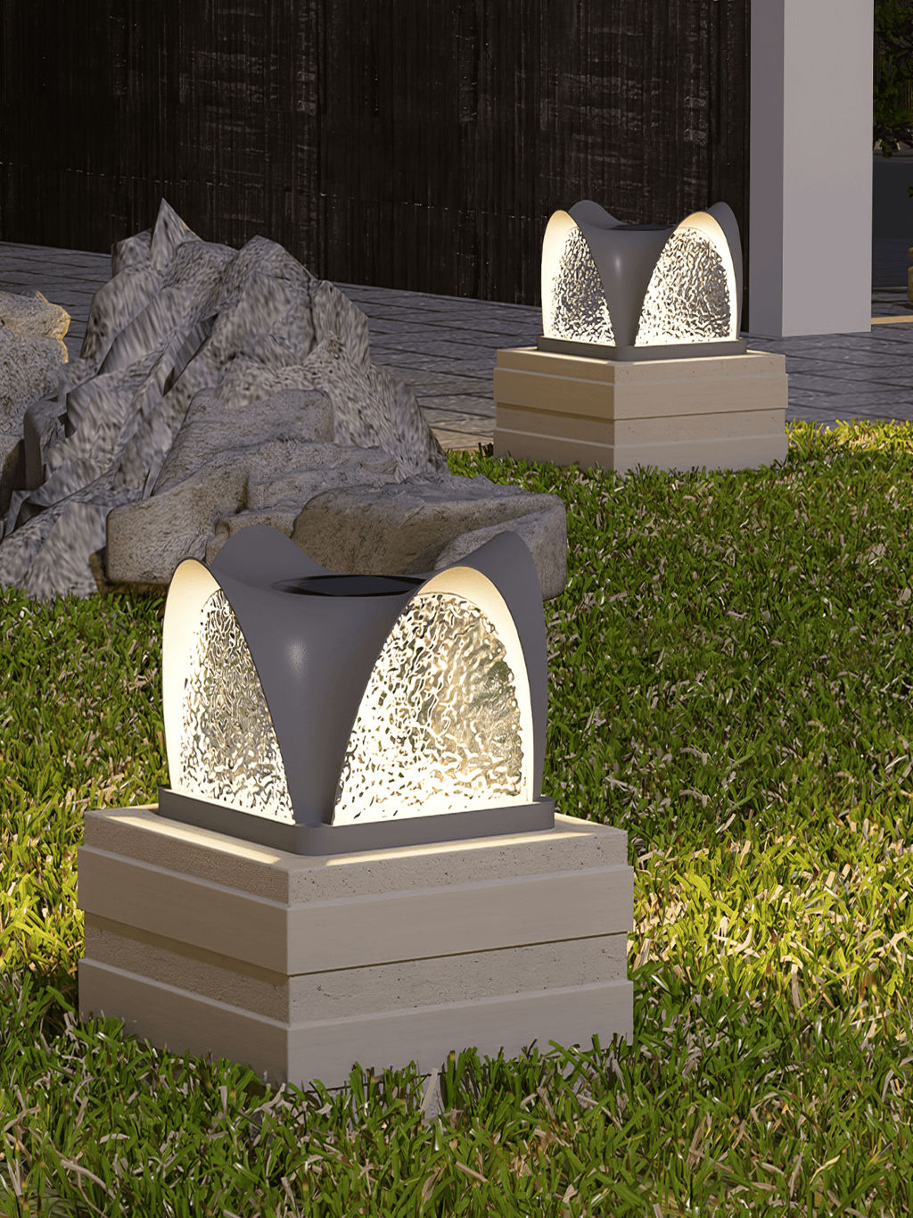 Veyra Lampe Solaire Moderne Extérieure - Neutralighting