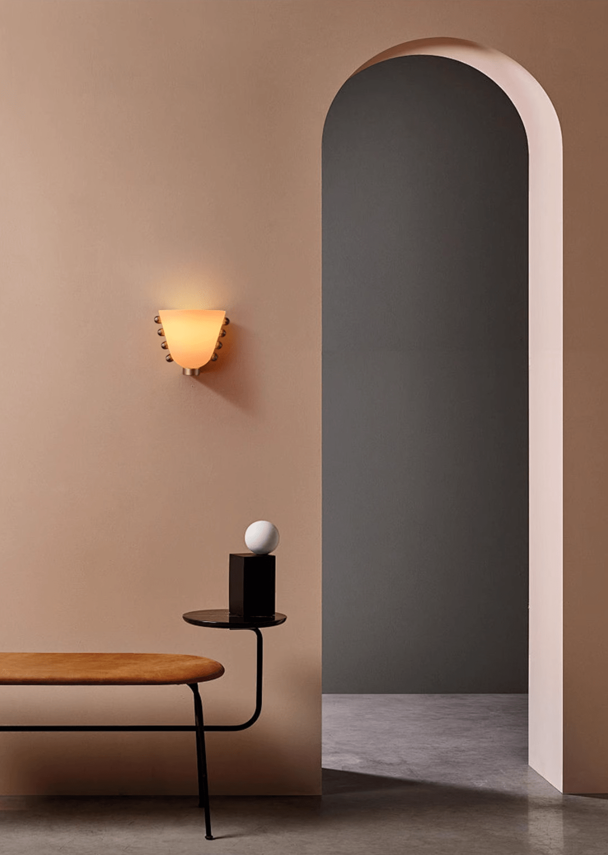 Dominic Lampe Murale en Verre Minimaliste - Neutralighting