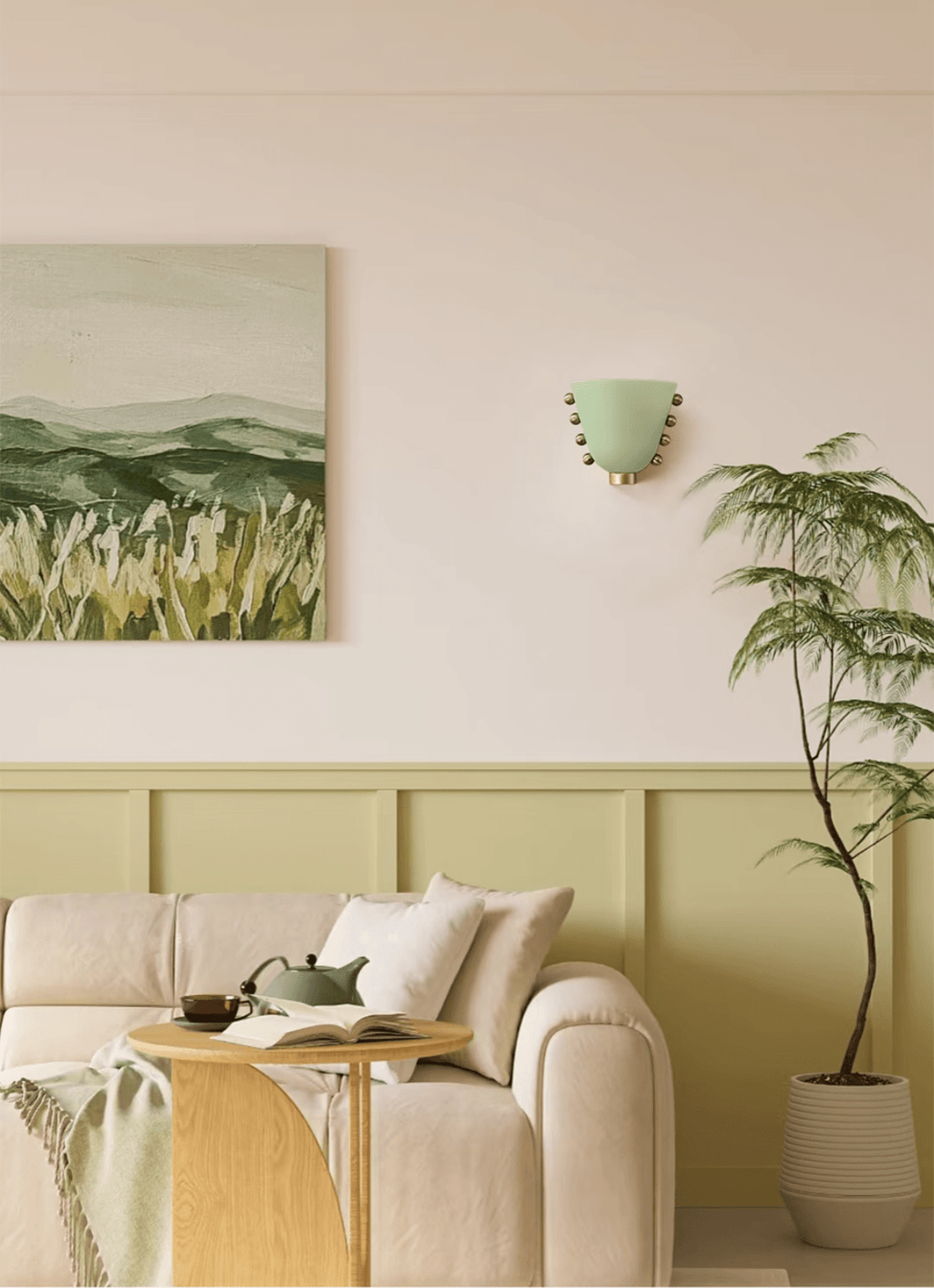 Dominic Lampe Murale en Verre Minimaliste - Neutralighting