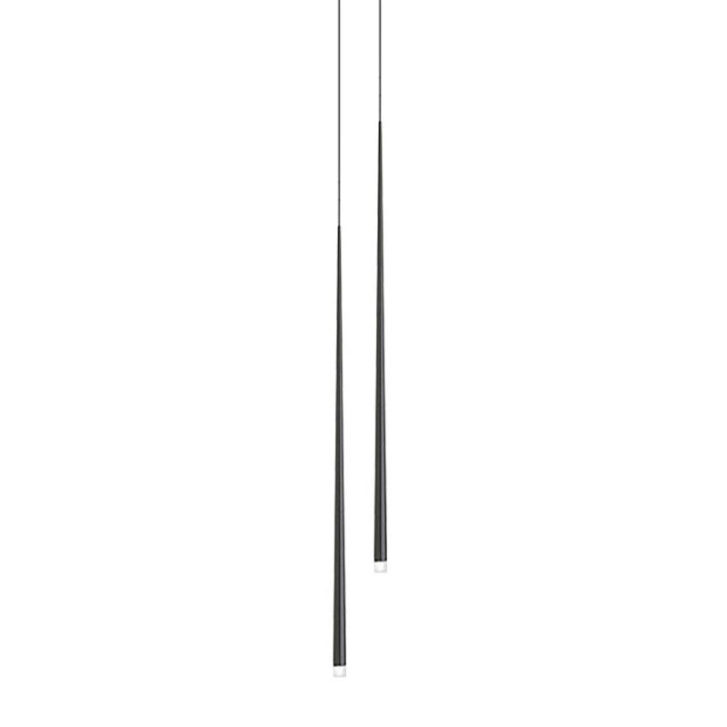 Lustra Chandelier Élancé Noir Minimaliste - Neutralighting