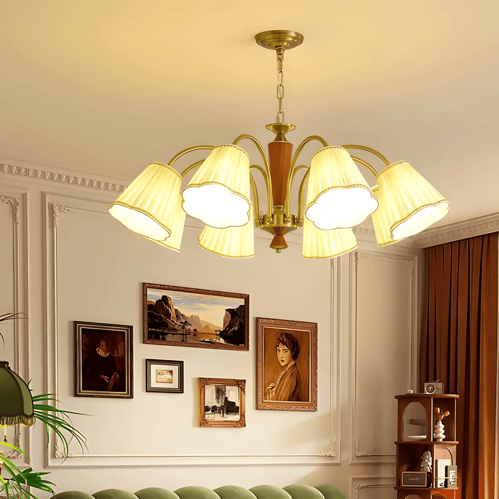 Elijh Lustre Vintage en Tissu - Neutralighting