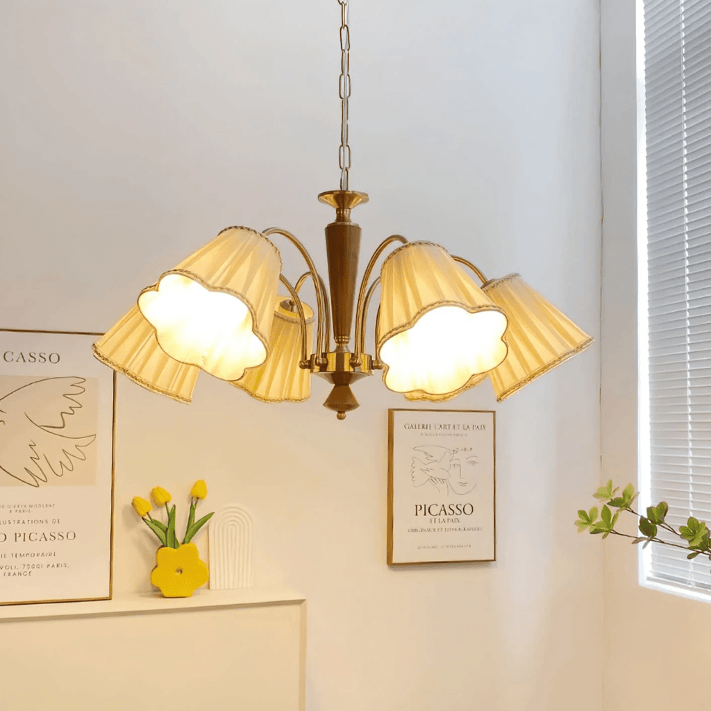Elijh Lustre Vintage en Tissu - Neutralighting