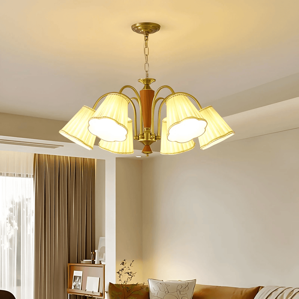 Elijh Lustre Vintage en Tissu - Neutralighting
