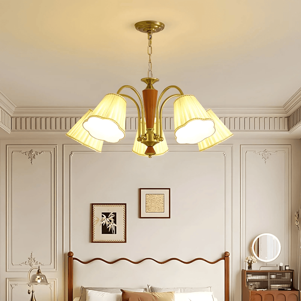 Elijh Lustre Vintage en Tissu - Neutralighting