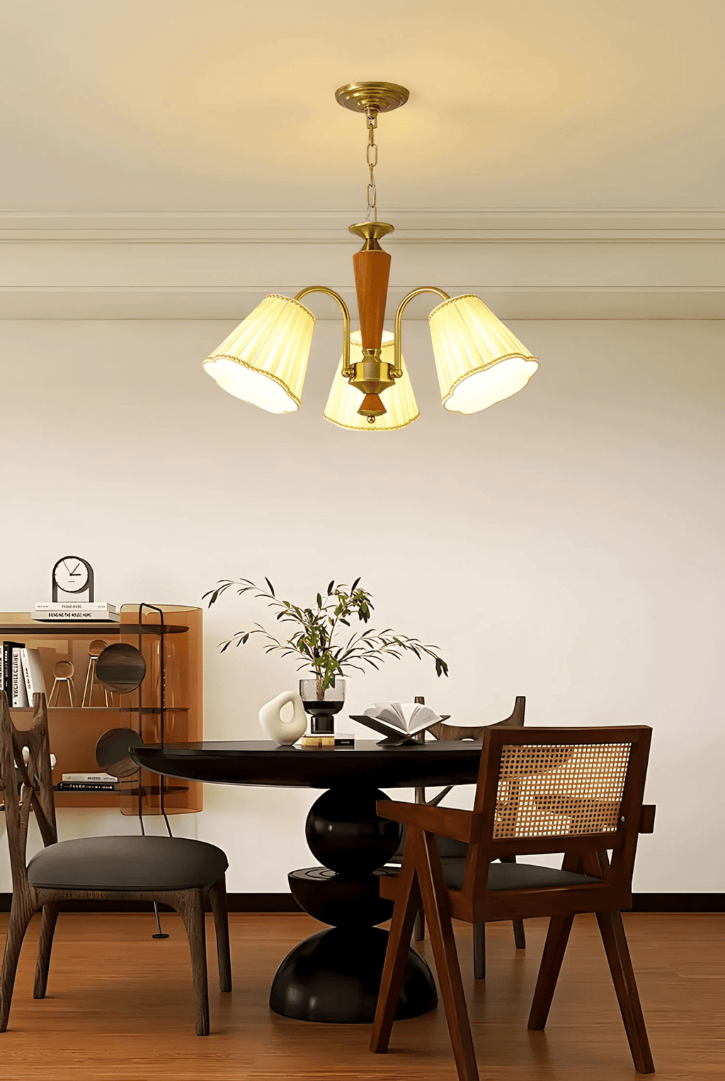 Elijh Lustre Vintage en Tissu - Neutralighting