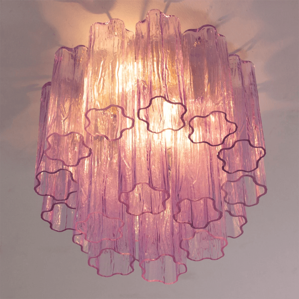 Aurora Plafonnier Style Cascade Rose - Neutralighting