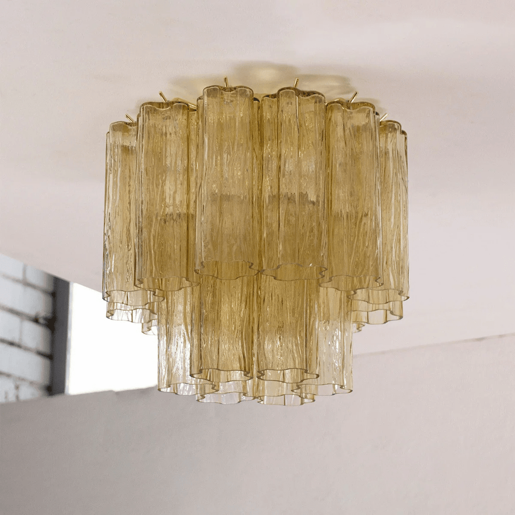 Aurora Plafonnier Style Cascade Rose - Neutralighting