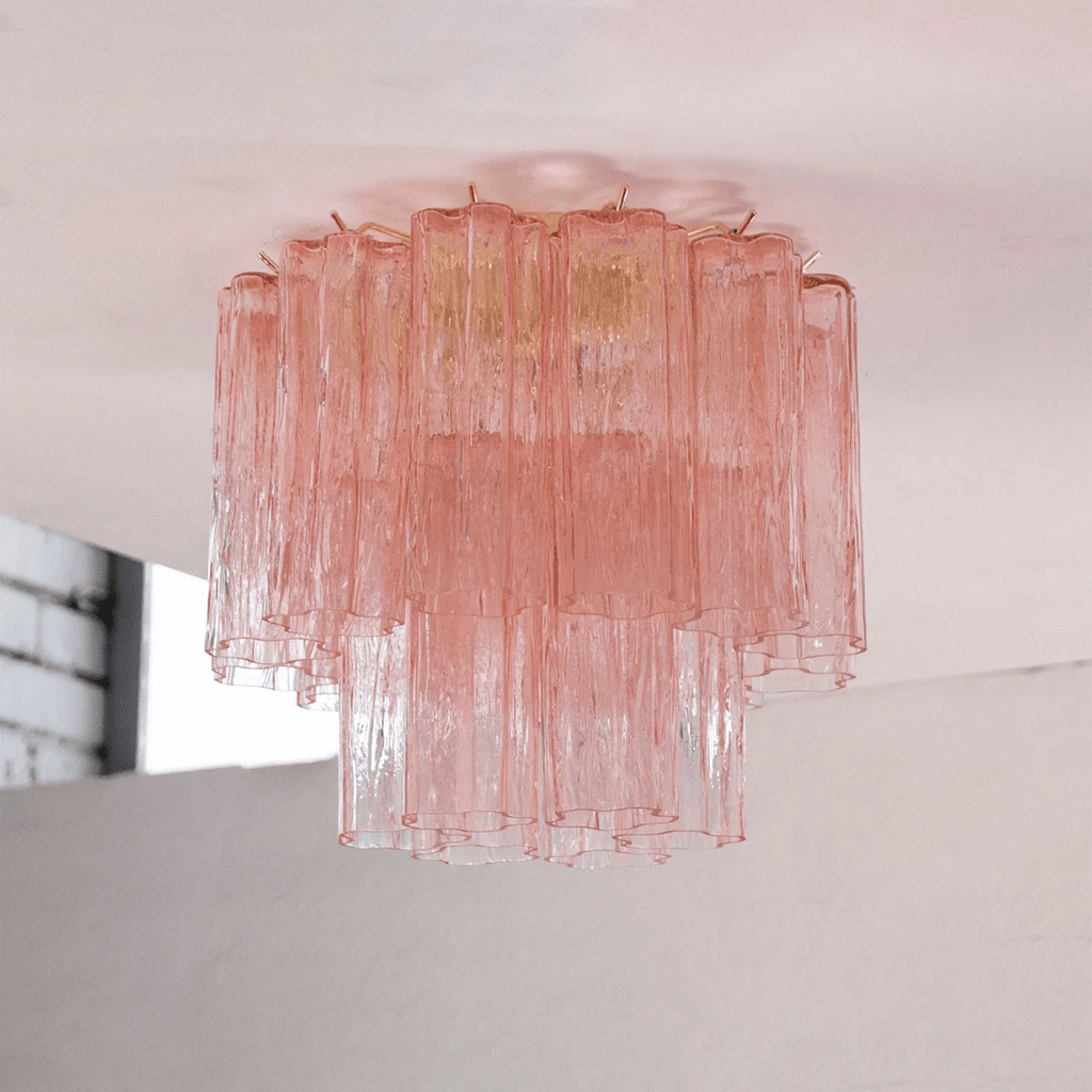 Aurora Plafonnier Style Cascade Rose - Neutralighting