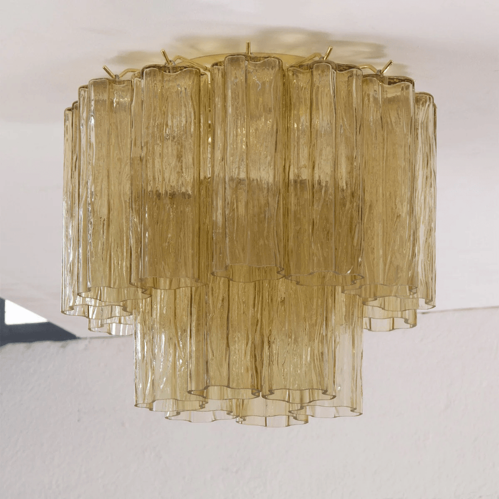 Aurora Plafonnier Style Cascade Rose - Neutralighting