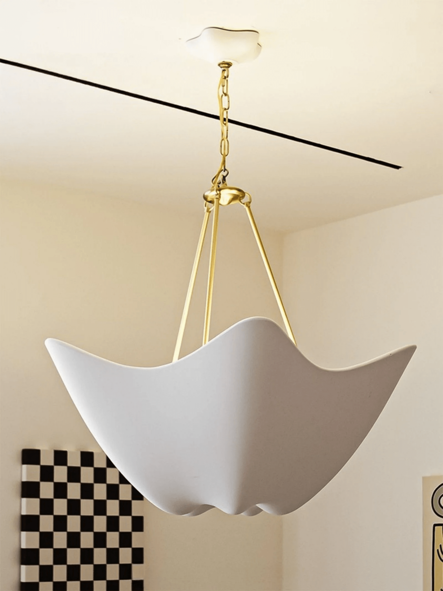Emerson Lustre Moderne en Plâtre - Neutralighting