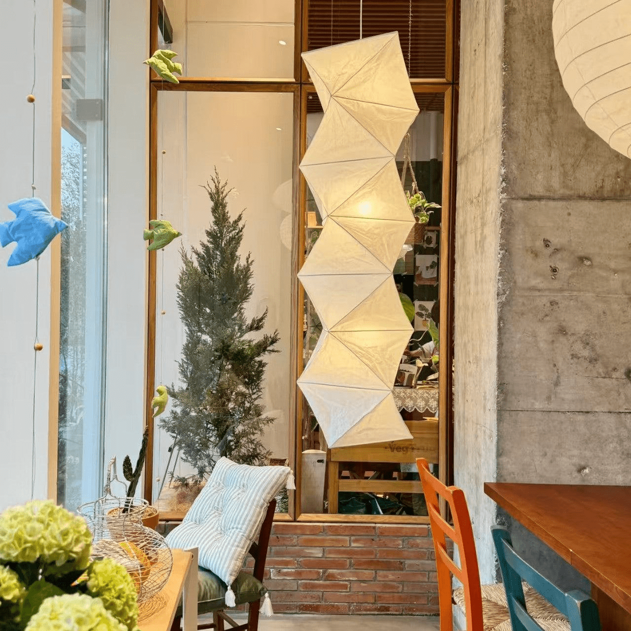 Origami Lustre Suspendu Minimaliste En Papier - Neutralighting