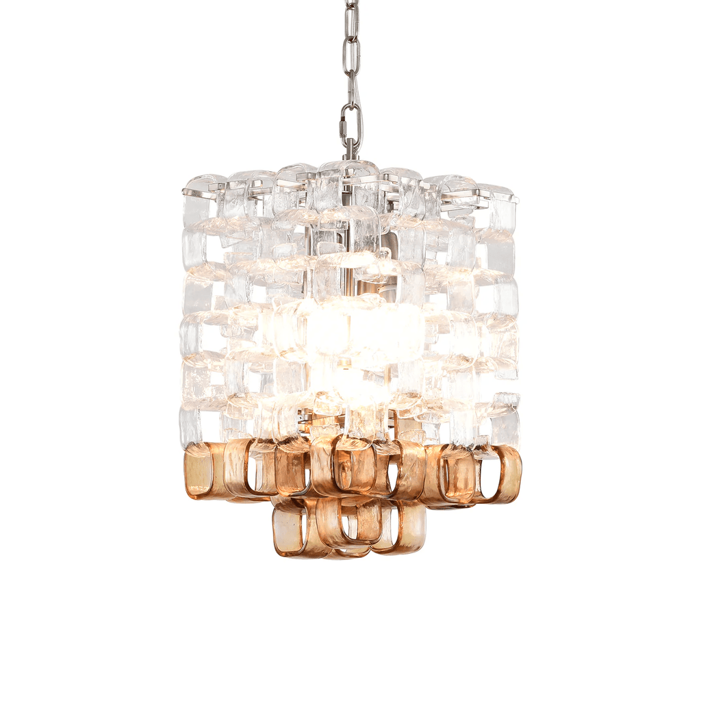Aurora Chandelier en Verre de Murano Géométrique - Neutralighting