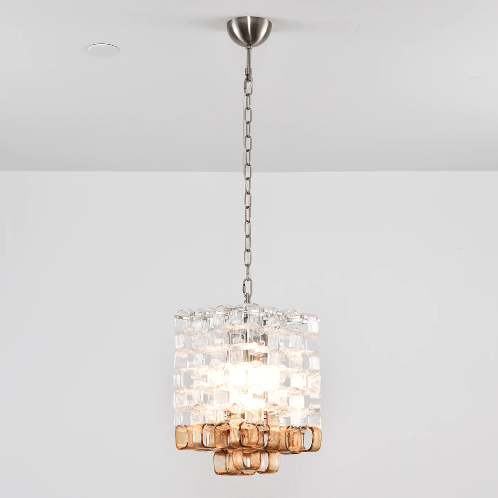 Aurora Chandelier en Verre de Murano Géométrique - Neutralighting